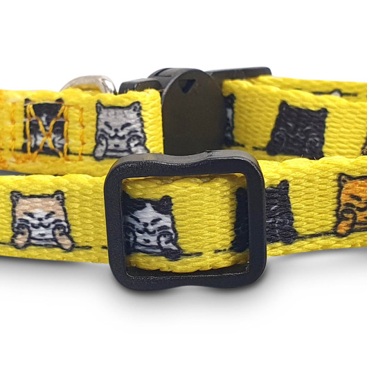 Sublimated Cat Collars Buckle